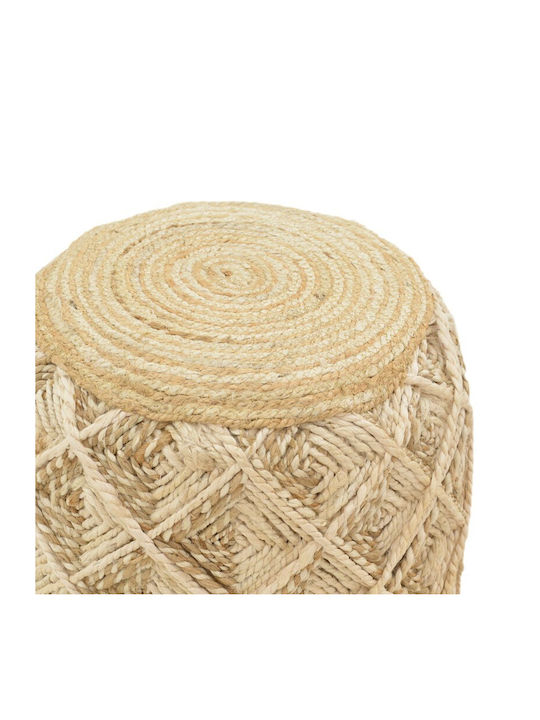 Πουφ Σκαμπό Αδιάβροχο Μπεζ 40x40x40cm