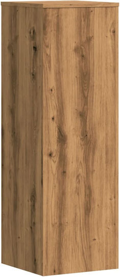 vidaXL Plant Stand Wooden Beige 33cmx33cmx100cmcm.