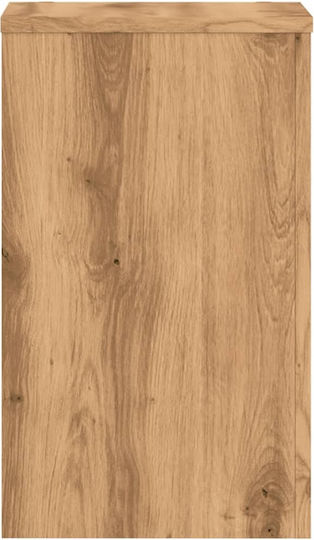 vidaXL Pflanzenständer Holz Braun 30cmx30cmx50cmcm. 2Stück