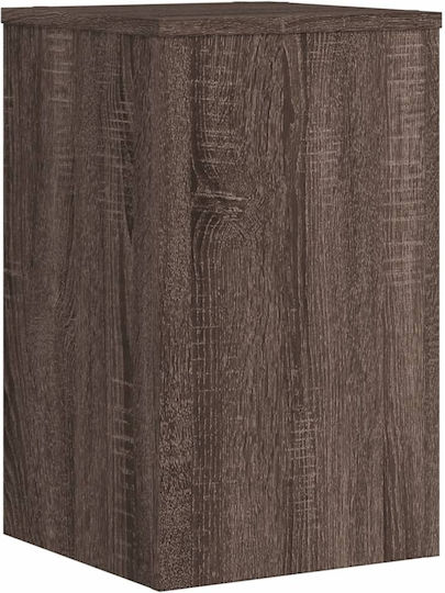 vidaXL Suporturi de plante Lemn Maro 30bucx30bucx50buccm. 2buc