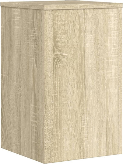 vidaXL Pflanzenständer Holz Beige 30cmx30cmx50cmcm. 2Stück
