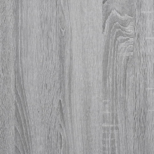 vidaXL Pflanzenständer Holz Grau 33cmx33cmx100cmcm.