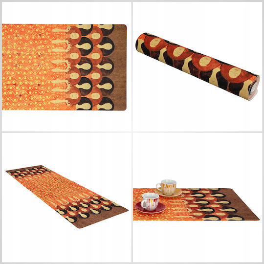 Kadax Läufer Braun 33x95cm