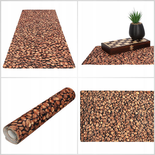 Kadax Läufer Braun 33x95cm