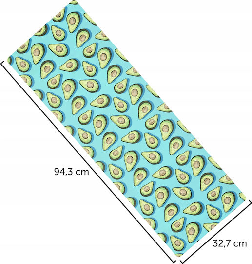 Kadax Läufer Braun 33x95cm