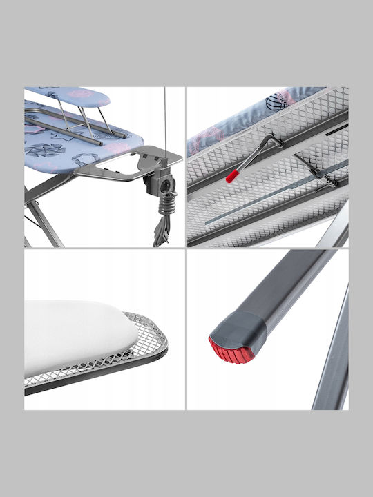 Kadax Ironing Board for Steam Iron Foldable 120x38cm