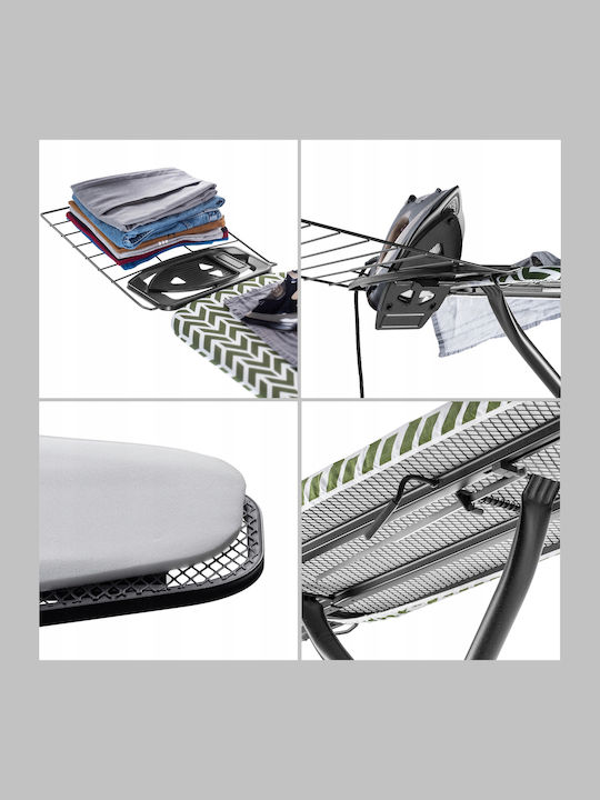 Kadax Ironing Board for Steam Iron Foldable 120x42cm