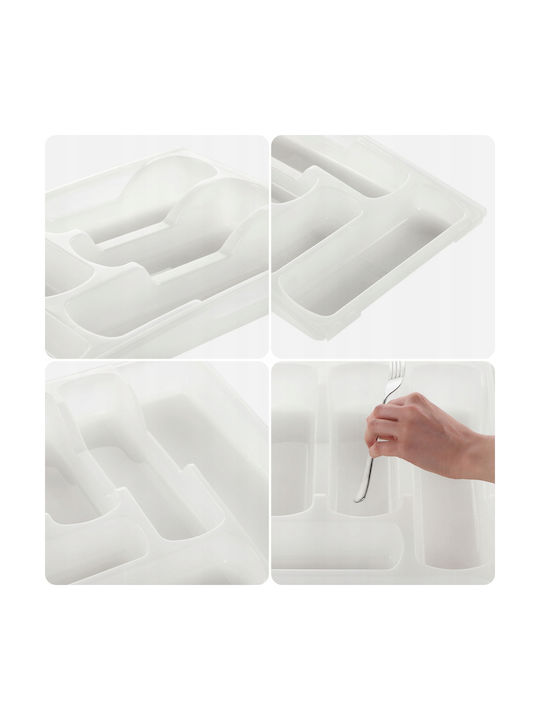 Curver Drawer Cutlery Tray Opening Plastic 30x42x6.4cm