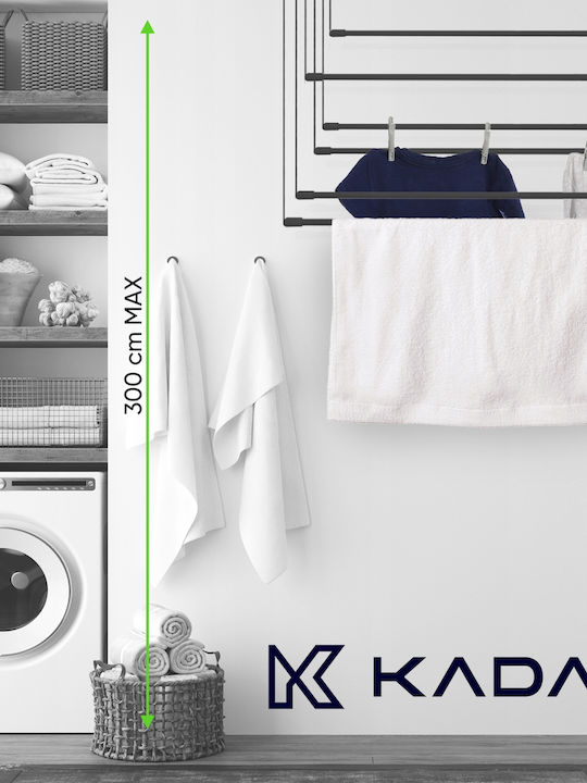 Kadax Πτυσσόμενη Απλώστρα Κρεμαστή