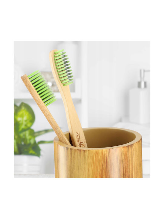Kadax Wooden Black Bathroom Accessory Set