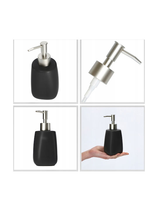 Kadax Set Accesorii Pentru Baie Ceramică Neagră
