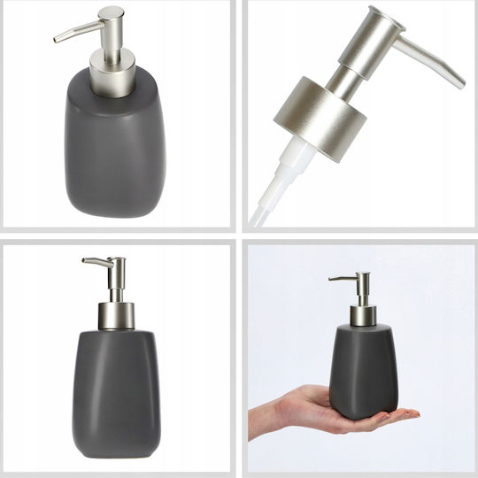 Kadax Set Accesorii Pentru Baie Ceramică Gri