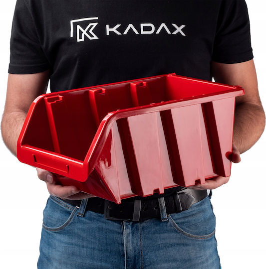 Kadax Σετ 50 Πλαστικά Σκαφάκια Αποθήκευσης Εργαλείων Στοιβαζόμενα Π39xΒ24εκ.