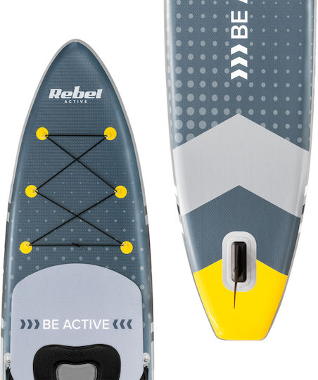 Φουσκωτή Σανίδα SUP / Kayak με Μήκος 3.5m Γκρι