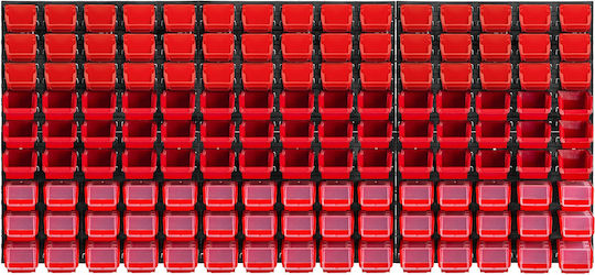 Kadax Garage Werkzeugwand 174x78cm 135 Schalen