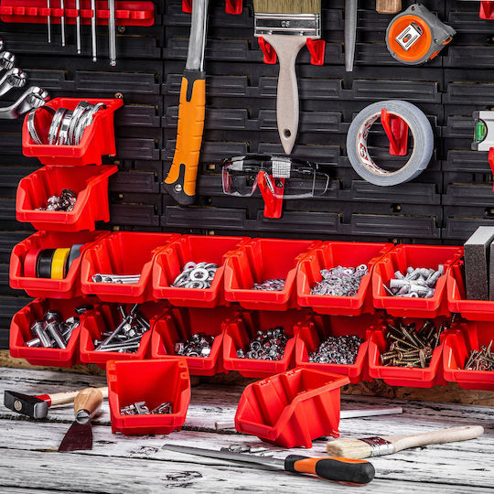 Kadax Garage Werkzeugwand 174x78cm 135 Schalen