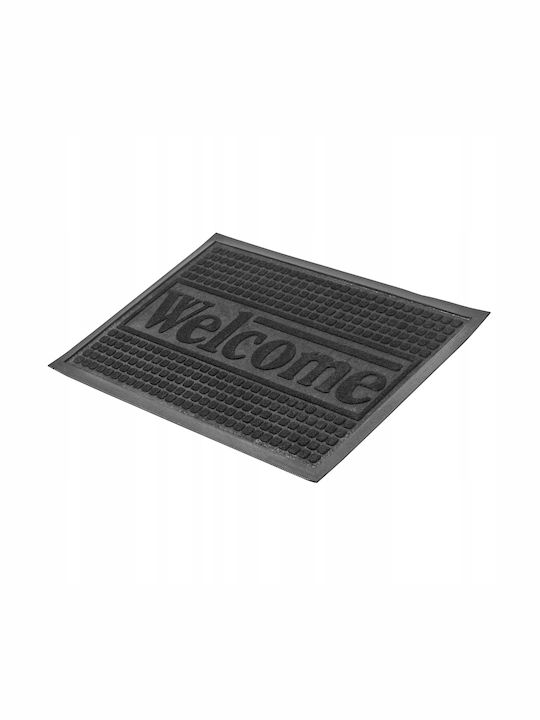 Kadax Fußmatte aus Gummi Gray 40x60cm