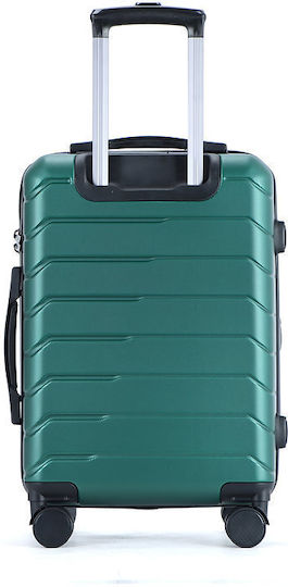 Lavor Cabin Travel Suitcase Hard Green with 4 Wheels Height 55cm