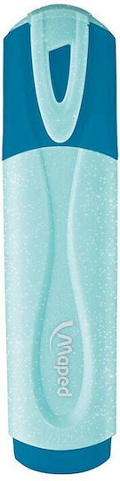 Maped Fluo Peps Pastel Glitter Μαρκαδόρος Υπογράμμισης Pastel Glitter (Διάφορα Χρώματα)