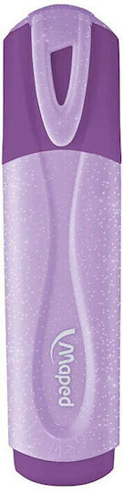Maped Fluo Peps Pastel Glitter Μαρκαδόρος Υπογράμμισης Pastel Glitter (Διάφορα Χρώματα)