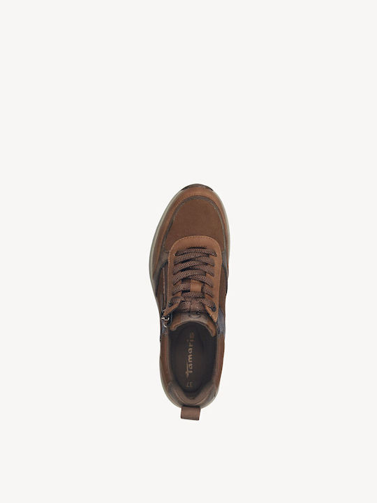 Γυναικεία Sneakers Cognac Comb