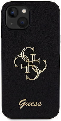 Guess Fixed Glitter 4g Coperta din spate Metal Negru (iPhone 13)