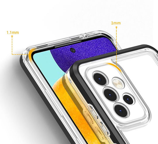 Winning Moves Back Cover Silicon 1.1mm Transparent (Galaxy A73)