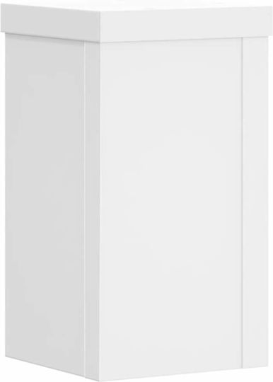 vidaXL Pflanzenständer Holz Weiße 10cmx10cmx18cmcm. 2Stück