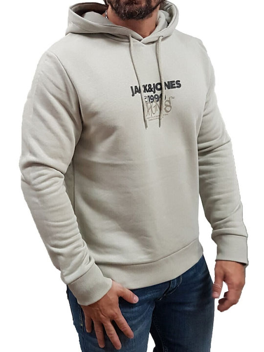 Jack & Jones Mineral Grey mit Kapuze