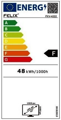 Felix Smart Τηλεόραση 42" Full HD LED FXV-4222 (2023)