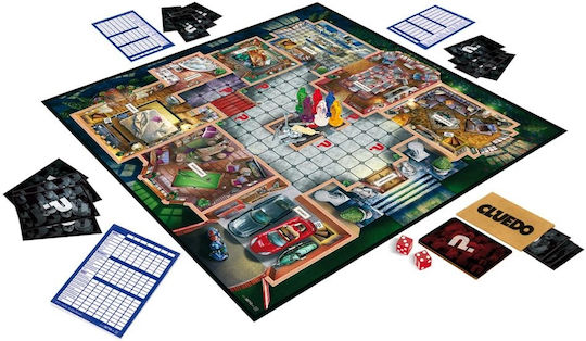 Board Game Cluedo Το Κλασικό Παιχνίδι Μυστηρίου for 2-6 Players 8+ Years Old Hasbro