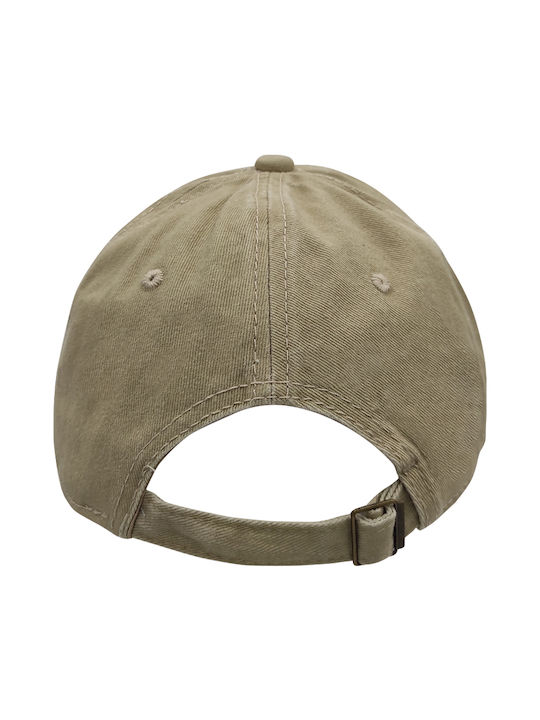 Men's Jockey Cotton Beige Hat