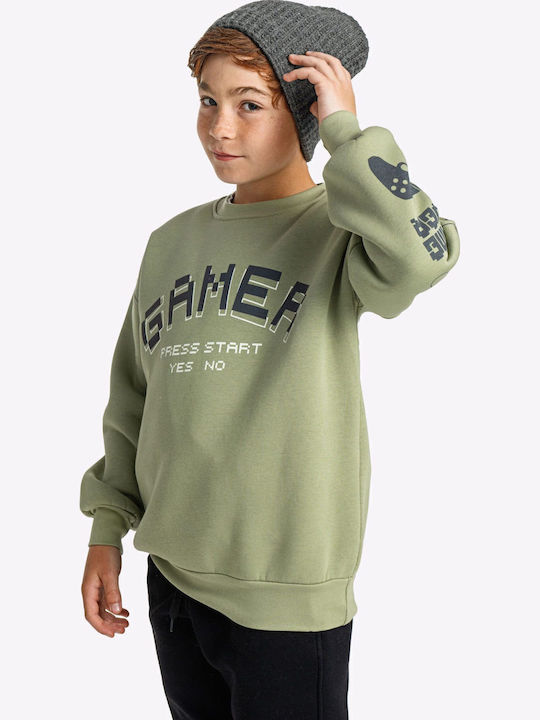 Funky Kids Sweatpants Set Green