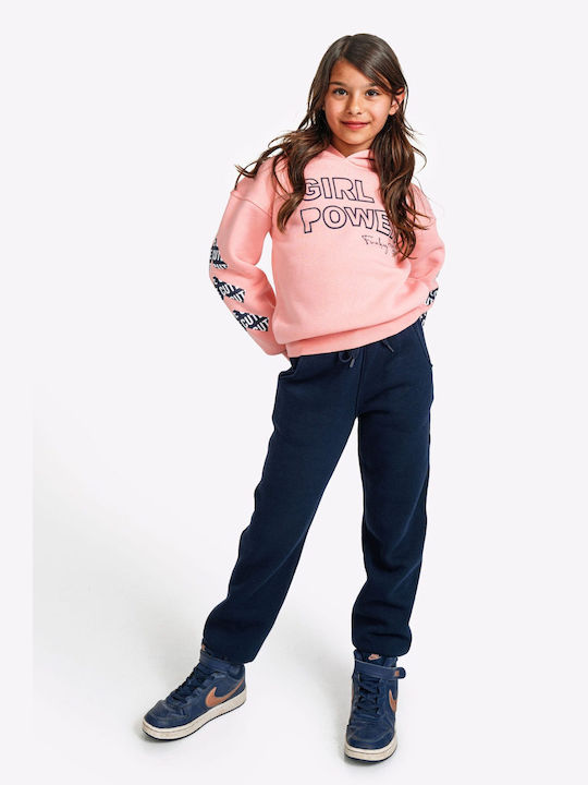 Funky Kids Sweatpants Set Apple-blue 2pcs