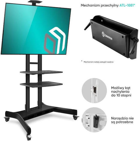 Onkron TV Mount Floor up to 86" and 90kg Black