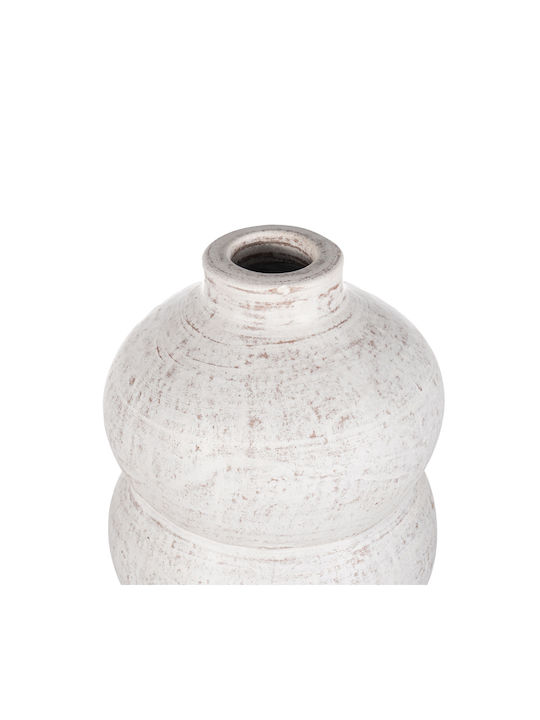 S Line Decorative Vase White