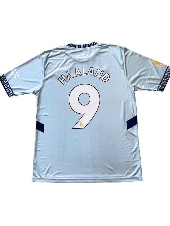 Haaland Manchester City S24/25 Football Jersey Blue Balón De Oro Unisex Fj167