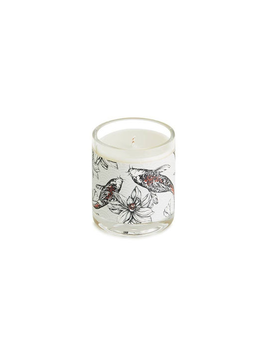 Decoragloba Scented Candle Jar White 200gr 1pcs