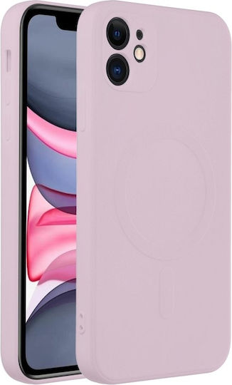 iSelf Mag Задна корица Силикон Розов (iPhone 11)