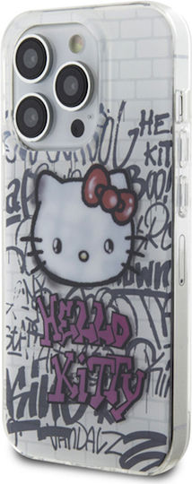 Hello Kitty Задна корица Пластмаса Бял (iPhone 14 Pro)