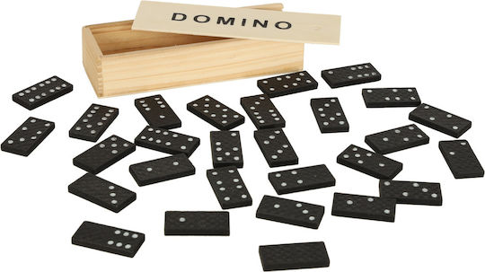 Board Game Wooden Domino Blocks for 1+ Players 6+ Years Old ikonka
