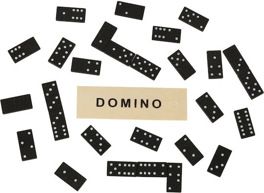 Board Game Wooden Domino Blocks for 1+ Players 6+ Years Old ikonka