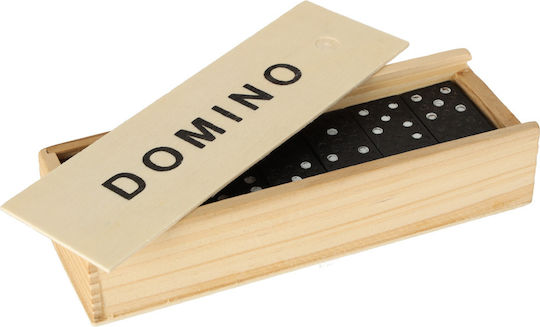 Board Game Wooden Domino Blocks for 1+ Players 6+ Years Old ikonka