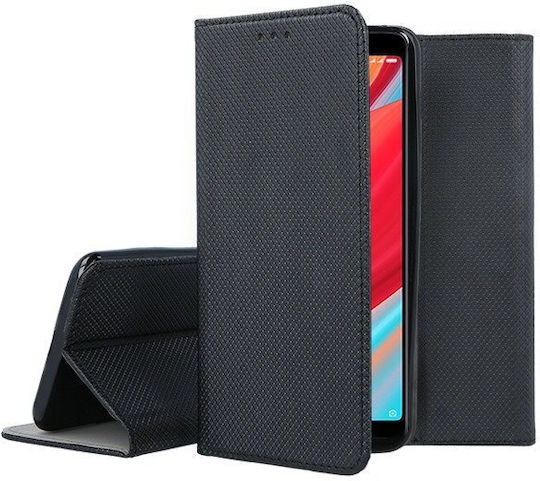 Smart Book Δερματίνης Μαύρο (Huawei P20)