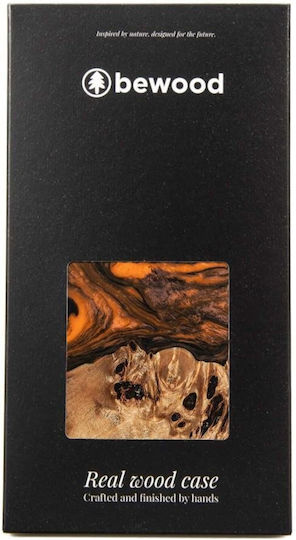 Bewood Back Cover Σιλικόνης Πορτοκαλί (iPhone 15 Pro)