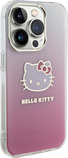Hello Kitty Задна корица Пластмаса Розов (iPhone 14 Pro)