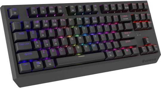 Genesis Thor 230 Ασύρματο Gaming Μηχανικό Πληκτρολόγιο Tenkeyless με Outemu Red διακόπτες και RGB φωτισμό (Αγγλικό US)