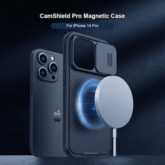 Nillkin Camshield Pro Magnetic Umschlag Rückseite Kunststoff Schwarz (iPhone 14 Pro) 106328
