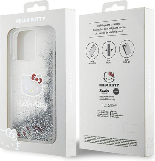 Hello Kitty Back Cover Πλαστικό Γκρι (iPhone 15 Pro Max)