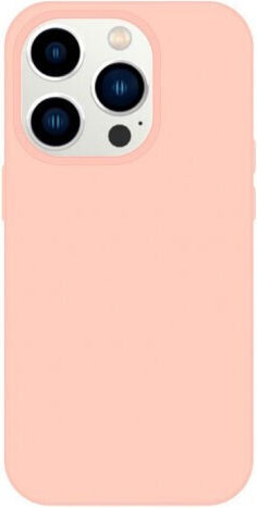 Tel Protect Premium Umschlag Rückseite Silikon Rosa (iPhone 15 Pro Max)